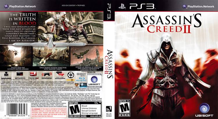 Assassin's Creed II - ROM & ISO PS3 Game Download