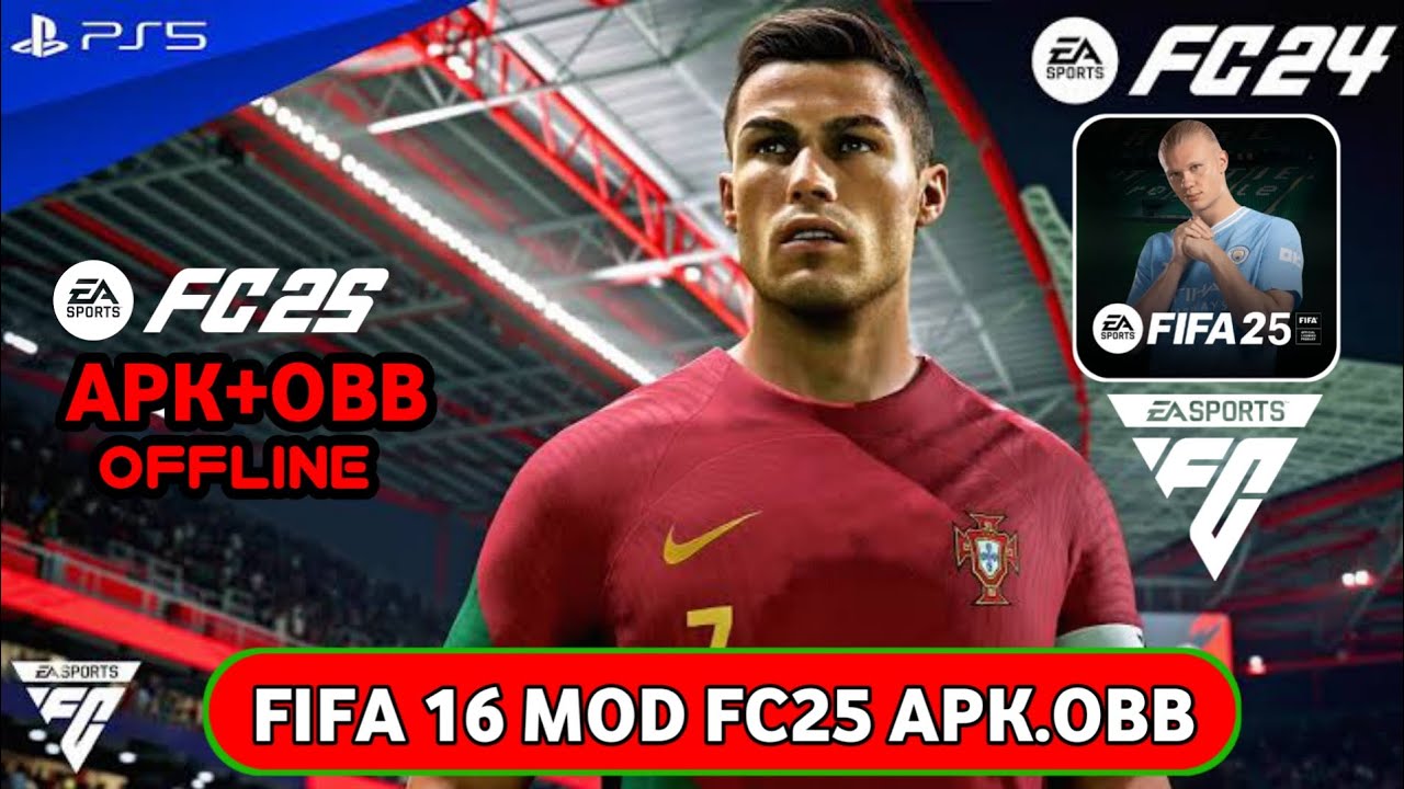 FIFA 16 Mod FIFA 25 APK OBB DATA Offline Download For Android