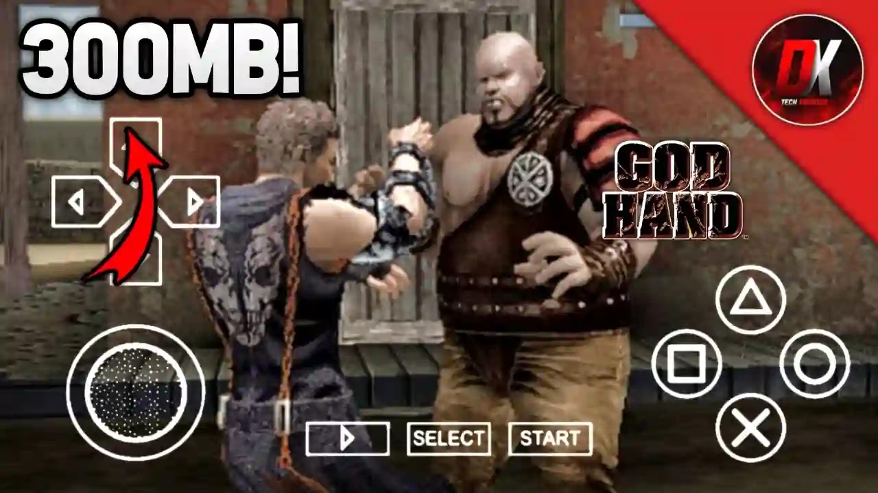 God Hand PPSSPP ISO Zip File Download