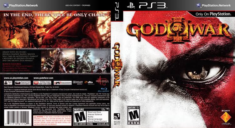 God of War III - ROM & ISO PS3 Game Download