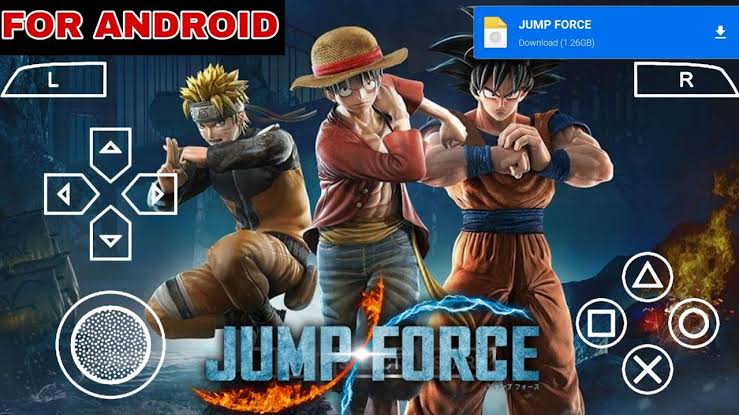 Jump Force PPSSPP ISO Zip File Download Highly Compressed For Android